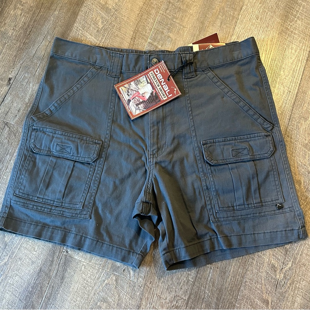 Nwt denali mens cargo shorts size 38 grey
